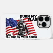アメリカ愛国者 Case-Mate iPhoneケース (裏面 (横))
