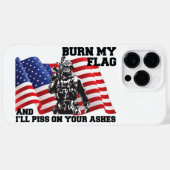 アメリカ愛国者 Case-Mate iPhoneケース (裏面 (横))