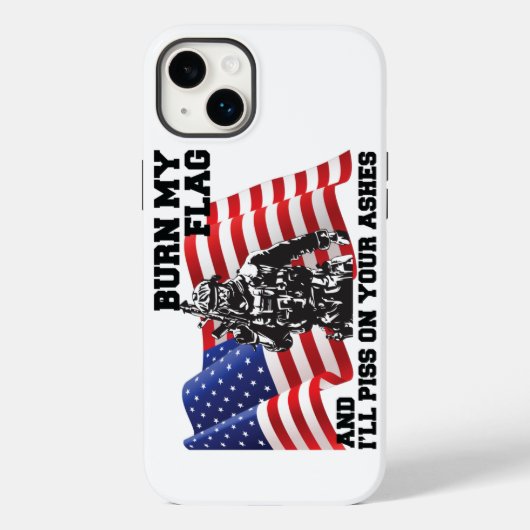 アメリカ愛国者 Case-Mate iPhoneケース (裏面)
