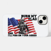 アメリカ愛国者 Case-Mate iPhoneケース (裏面 (横))
