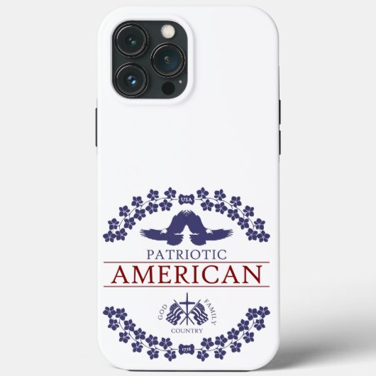 アメリカ愛国者 Case-Mate iPhoneケース (裏面)