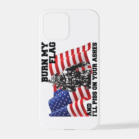 アメリカ愛国者 iPhoneケース (裏面)