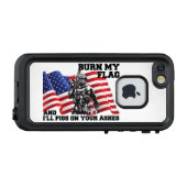 アメリカ愛国者 LifeProof iPhoneケース (裏面横)