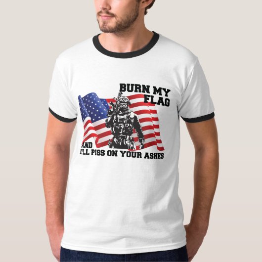 アメリカ愛国者 Tシャツ (正面)