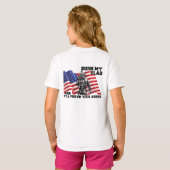 アメリカ愛国者 Tシャツ (裏面フル)