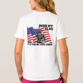アメリカ愛国者 Tシャツ (裏面)