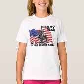 アメリカ愛国者 Tシャツ (正面)