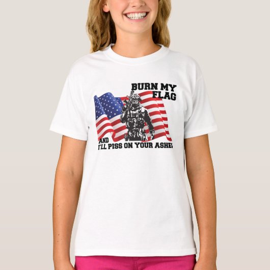 アメリカ愛国者 Tシャツ (正面)