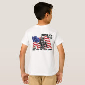 アメリカ愛国者 Tシャツ (裏面フル)
