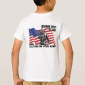 アメリカ愛国者 Tシャツ (裏面)