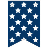 アメリカ愛国赤白と青 バンティングフラッグ (第2の旗)