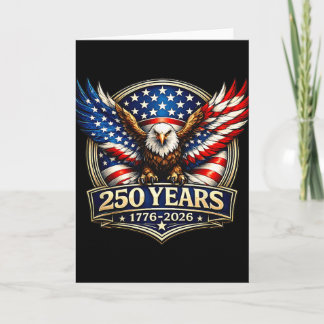 アメリカ愛国鷲250周年記念250年4t カード