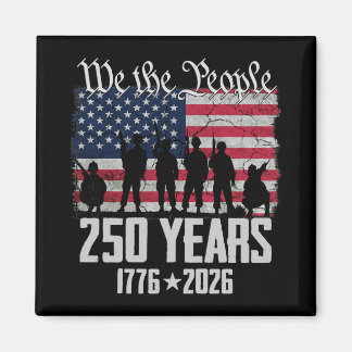 アメリカ愛国250周年記念7月4日 マグネット