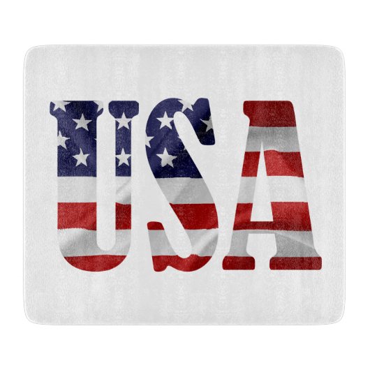 アメリカ愛国 カッティングボード (正面)