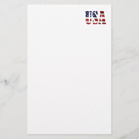 アメリカ愛国 便箋 (正面)