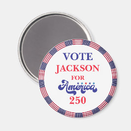 アメリカ愛国 1776–2026 選挙キャンペーン マグネット