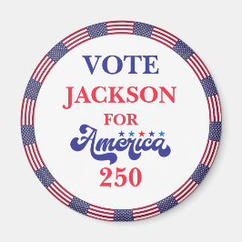 アメリカ愛国 1776–2026 選挙キャンペーン マグネット
