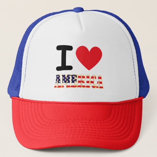 アメリカ愛 キャップ (正面)
