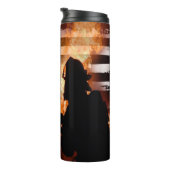 アメリカ感動的消防士のマグカップ タンブラー (回転右)