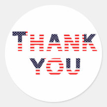 アメリカ感謝していのステッカー