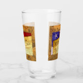 アメリカ憲法わが国民 タンブラーグラス (左)