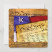 アメリカ憲法わが国民 ノートカード (正面)