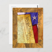 アメリカ憲法わが国民 ポストカード (正面/裏面)