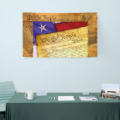 アメリカ憲法わが国民 横断幕 (トレードショー)