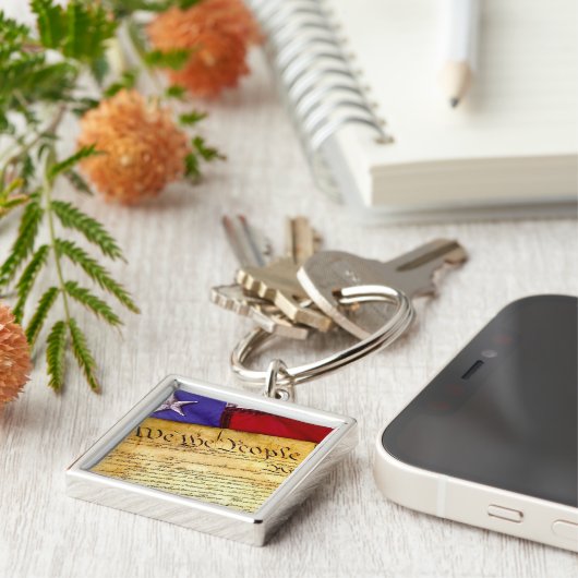 アメリカ憲法 キーホルダー (側面)