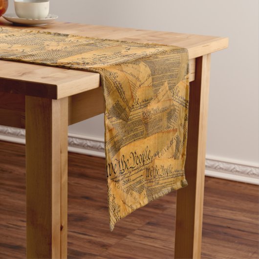 アメリカ憲法 ショートテーブルランナー (インサイチュ)