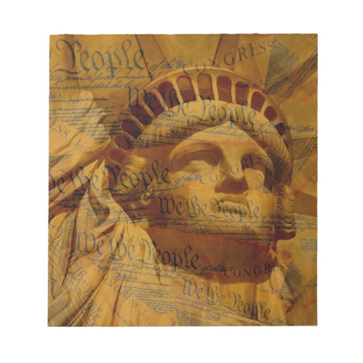 アメリカ憲法 ノートパッド (正面)