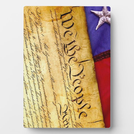 アメリカ憲法 フォトプラーク (正面)