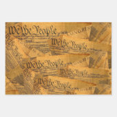 アメリカ憲法 ラッピングペーパーシート (正面3)