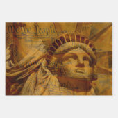 アメリカ憲法 ラッピングペーパーシート (正面)