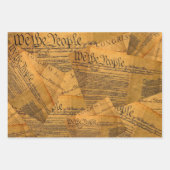 アメリカ憲法 ラッピングペーパーシート (正面3)