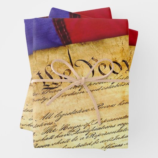 アメリカ憲法 ラッピングペーパーシート (インサイチュ)