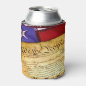 アメリカ憲法 缶クーラー (缶正面)