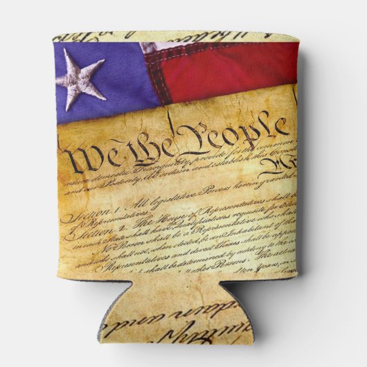 アメリカ憲法 缶クーラー (裏面)