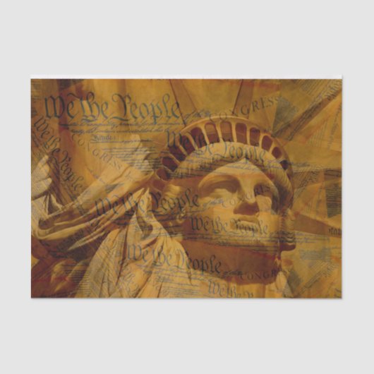 アメリカ憲法 薄葉紙 (正面)