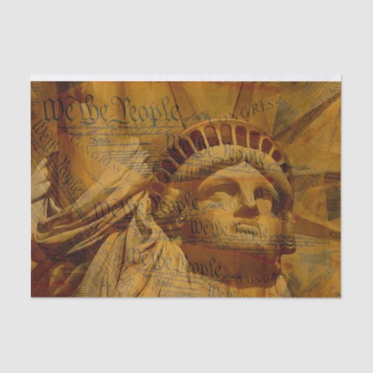 アメリカ憲法 薄葉紙 (正面)