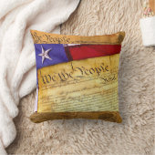 アメリカ憲法Weザ・ピープル装飾用クッション クッション (ブランケット)