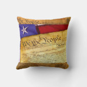 アメリカ憲法Weザ・ピープル装飾用クッション クッション (裏面)