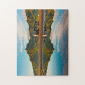 アメリカ戦争飛行機サモア。 ジグソーパズル (縦)