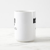 アメリカ手話が生まれつきのもの コーヒーマグカップ (中央)