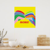 アメリカ手話の詳細 ポスター (キッチン)