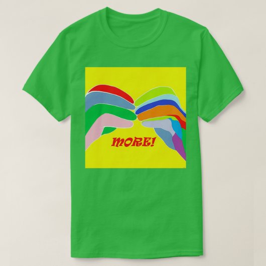 アメリカ手話の詳細 Tシャツ (デザイン正面)