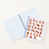 アメリカ手話ろうアルファベット学ASL ノートブック (内部)