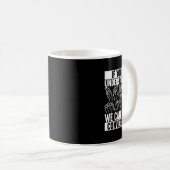 アメリカ手話ろう者認識度2 コーヒーマグカップ (正面右)