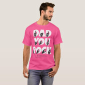 アメリカ手話パパ最高ギター Tシャツ (正面フル)