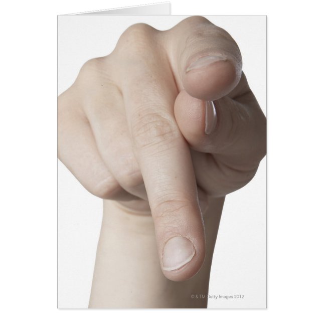 アメリカ手話20 (正面)